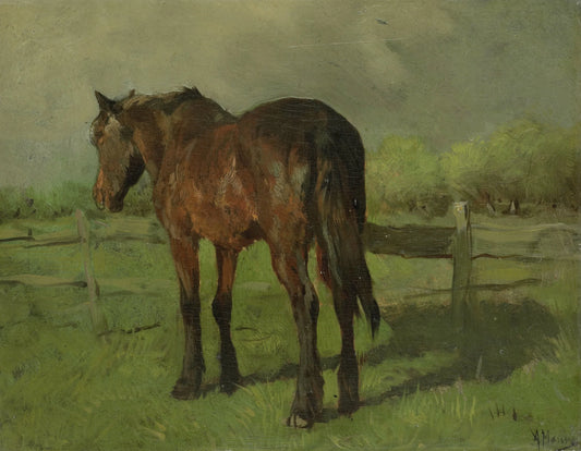 Paard – Anton Mauve Vintage Animal Study Art Print | Wall Art Poster
