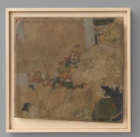 Fragment van een muurschildering – anonymous Vintage Art Print | Wall Art Poster