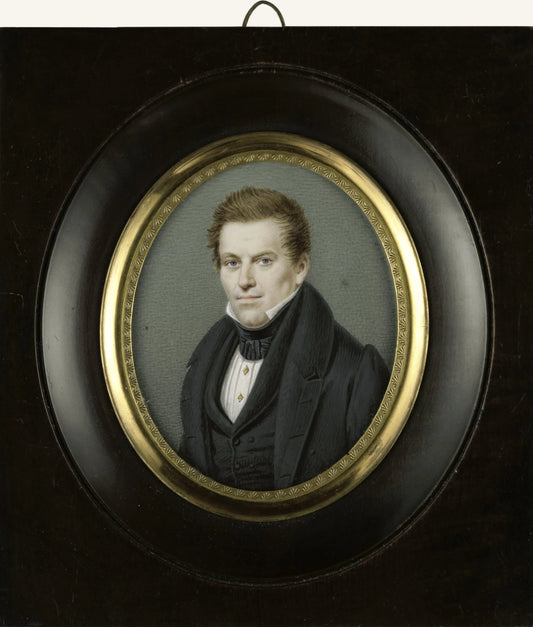 George Frederik Diederichs (1799-1862). Boekhandelaar te Amsterdam – Willem Grebner Vintage Art Print | Wall Art Poster