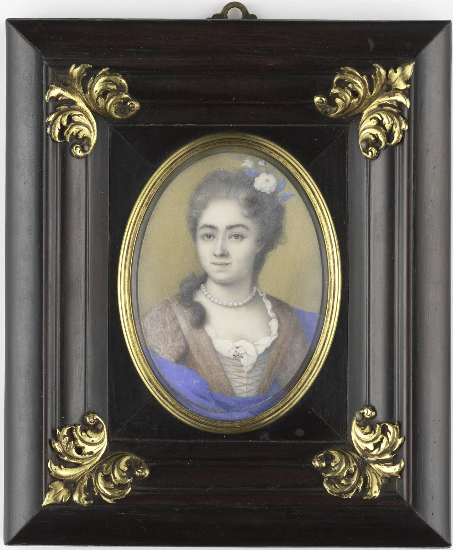 Henriëtta Wolters-van Pee (1692-1741). Echtgenote van Herman Wolters – Herman Wolters Vintage Self-Portrait Art Print | Wall Art Poster