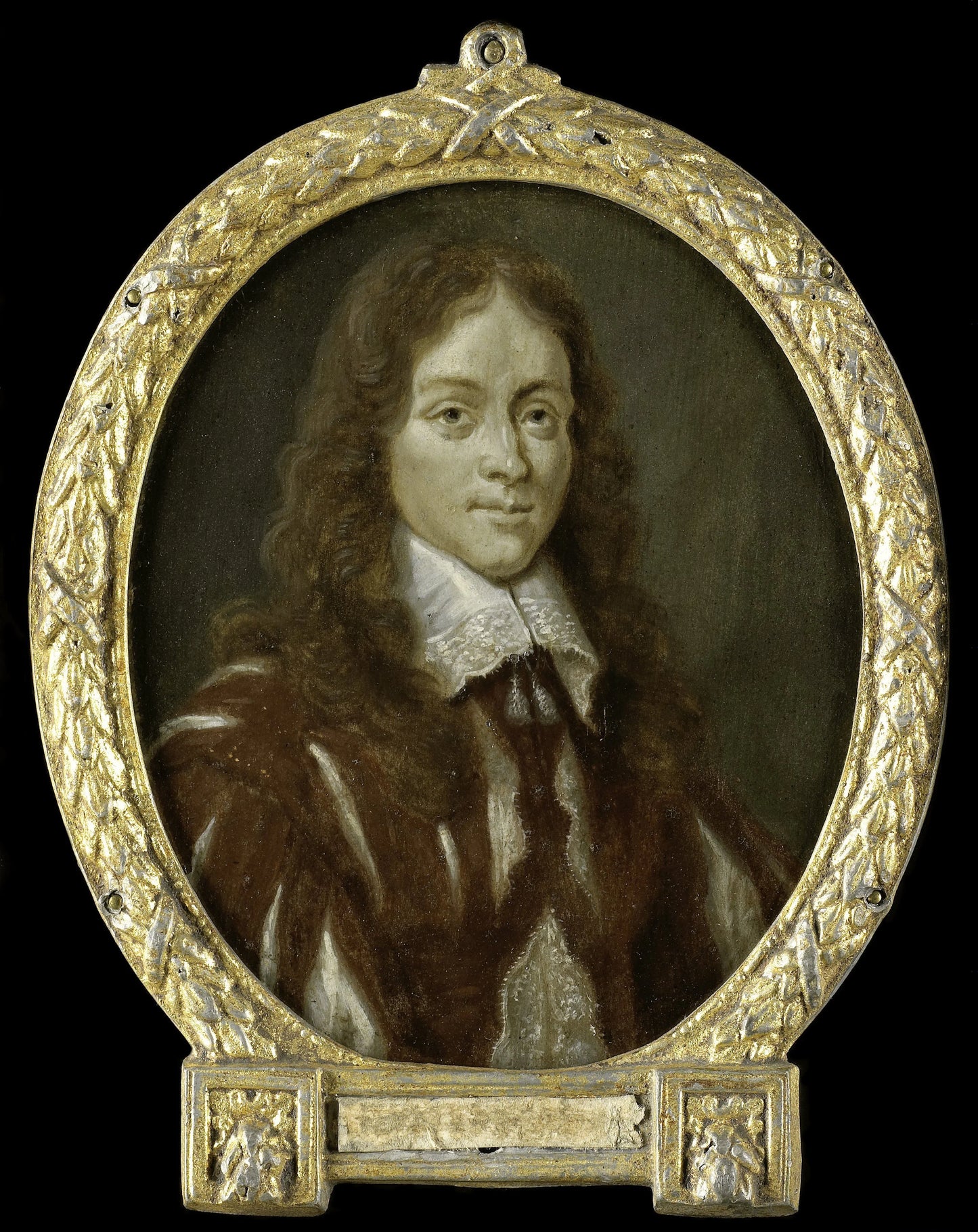 Portrait of Caspar van Kinschot, Poet – Arnoud van Halen Vintage Portrait Art Print | Wall Art Poster