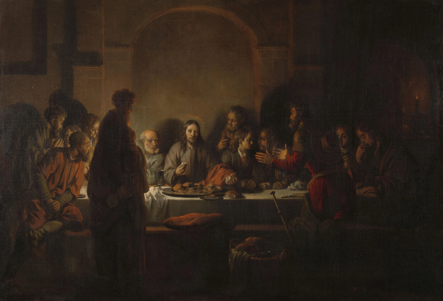 The Last Supper – Gerbrand van den Eeckhout Vintage Art Print | Wall Art Poster