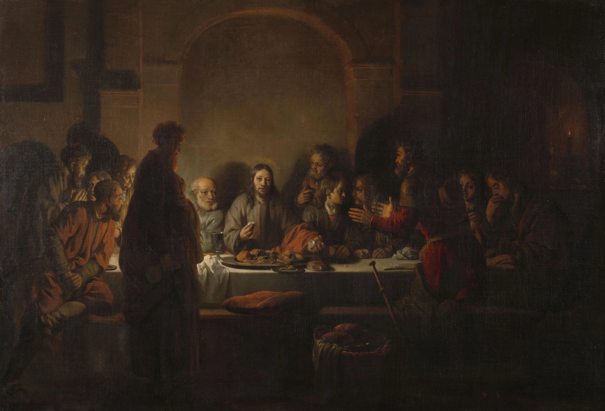 The Last Supper – Gerbrand van den Eeckhout Vintage Art Print | Wall Art Poster