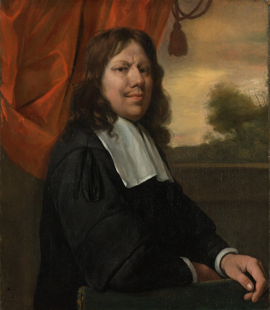 Self-Portrait – Jan Havicksz. Steen Vintage Self-Portrait Art Print | Wall Art Poster