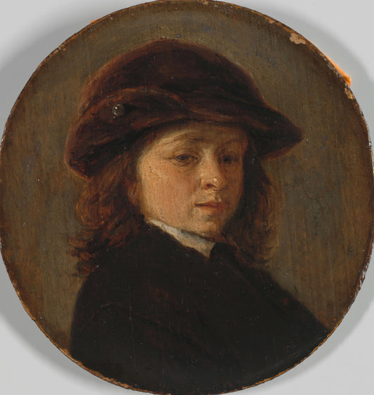 Portrait of a Boy – Adriaen van Ostade Vintage Portrait Art Print | Wall Art Poster