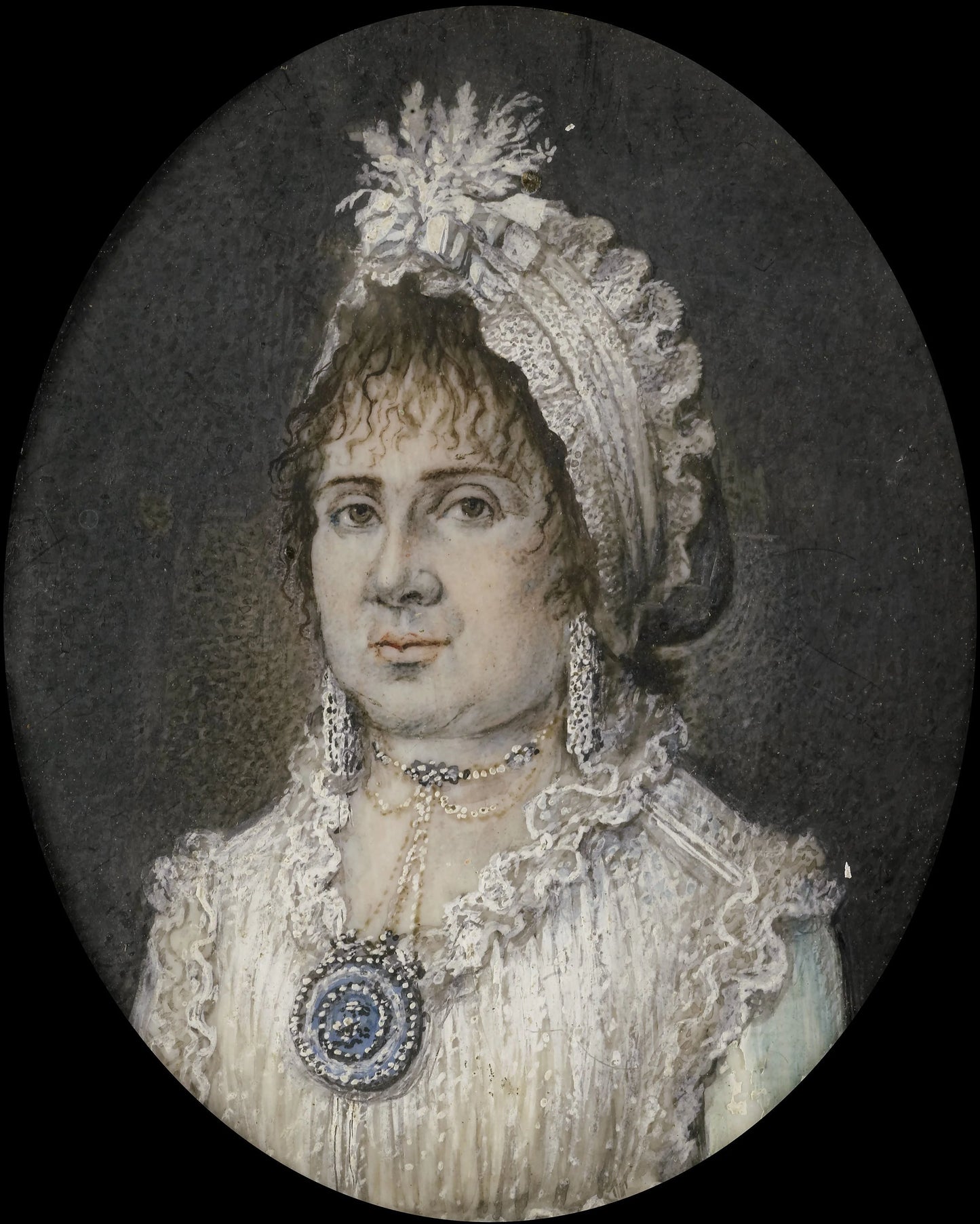 Catharina Theresia Weber (1760/61-1847). Echtgenote van Joannes Titsingh, Amsterdam – Hendrik van Overklift (possibly) Vintage Art Print | Wall Art Poster