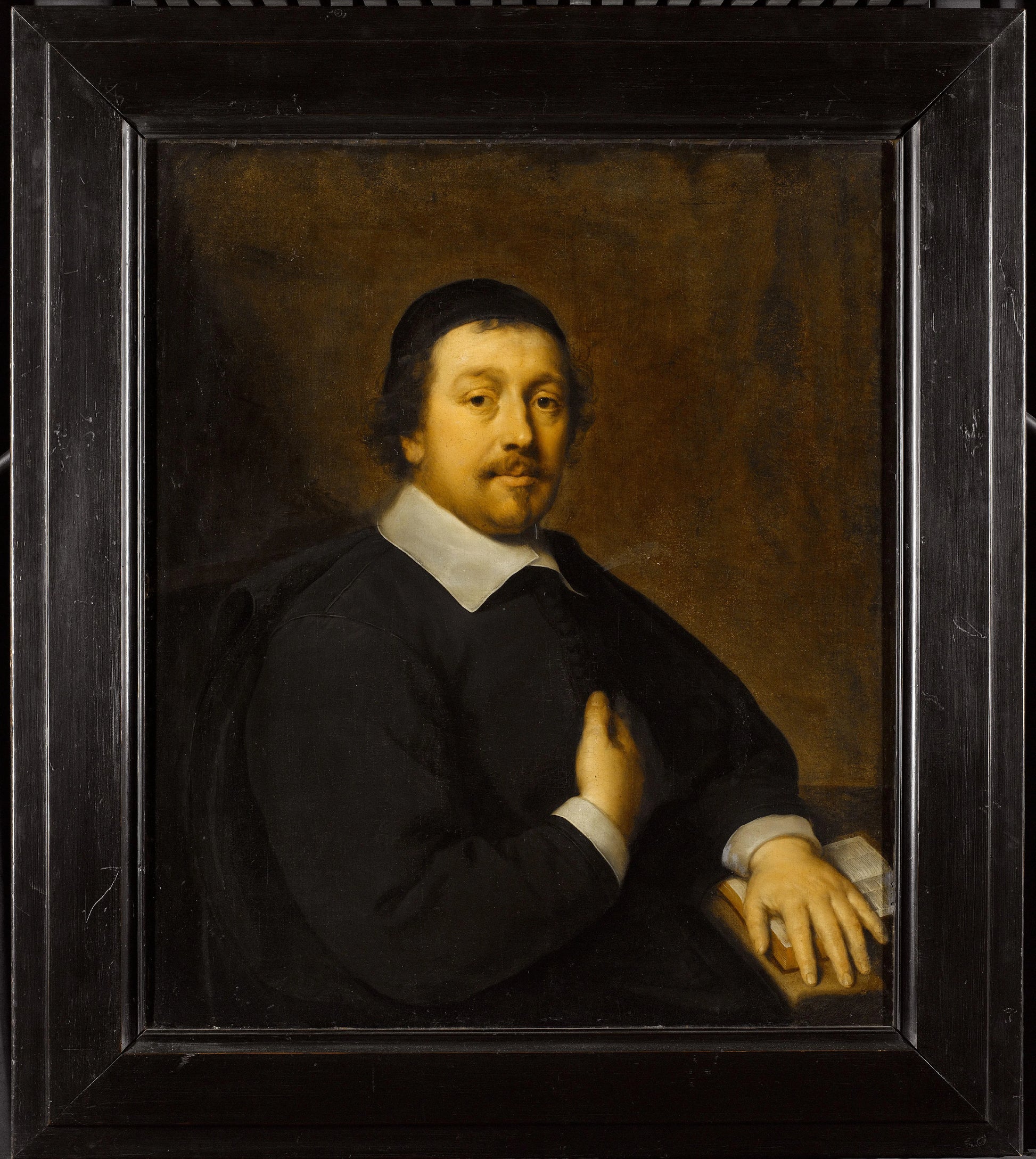 Johan van Someren (1622-76). Grand Pensionary of Nijmegen – Cornelis Jonson van Ceulen (I) (eigenhandig gesigneerd) Vintage Portrait Art Print | Wall Art Poster
