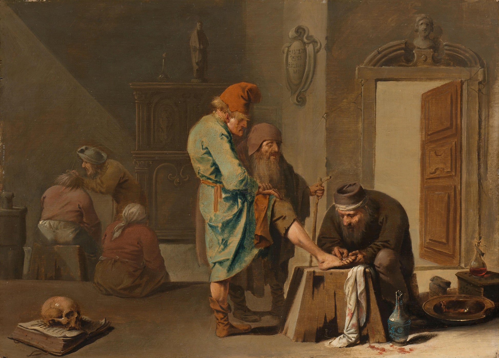 The Foot Operation – Pieter Jansz Quast Vintage Art Print | Wall Art Poster