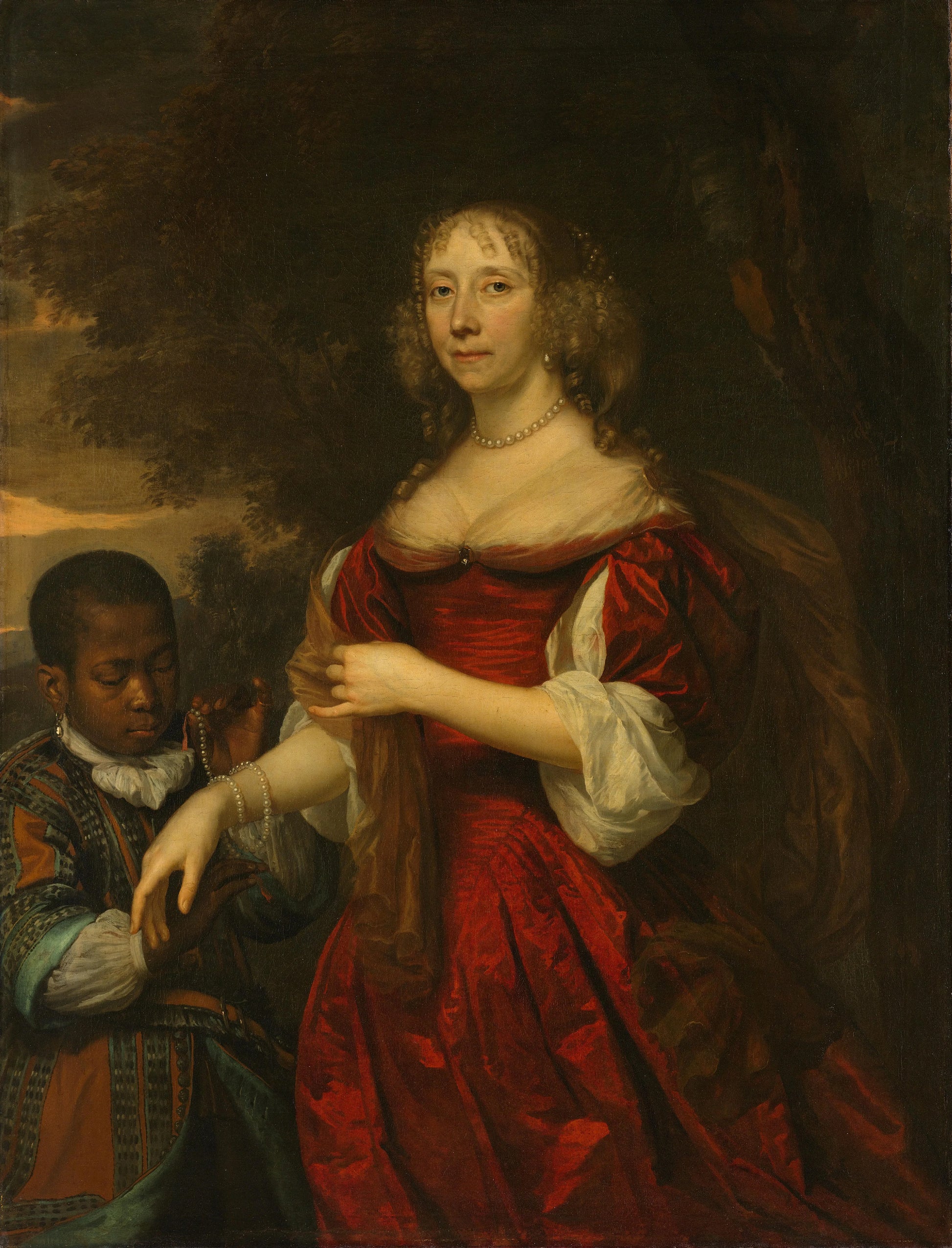 Portrait of Margaretha van Raephorst (1625-90) – Jan Mijtens (eigenhandig gesigneerd) Vintage Portrait Art Print | Wall Art Poster