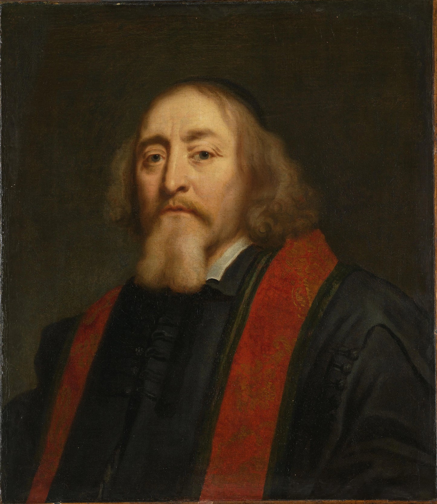 Jan Amos Comenius (Komensky) (1592-1670). Czech humanist and pedagogue. Exiled as a leader of the Moravian or Bohemian Brethren and settled in Amsterdam in 1656 – Jürgen Ovens Vintage Art Print | Wall Art Poster