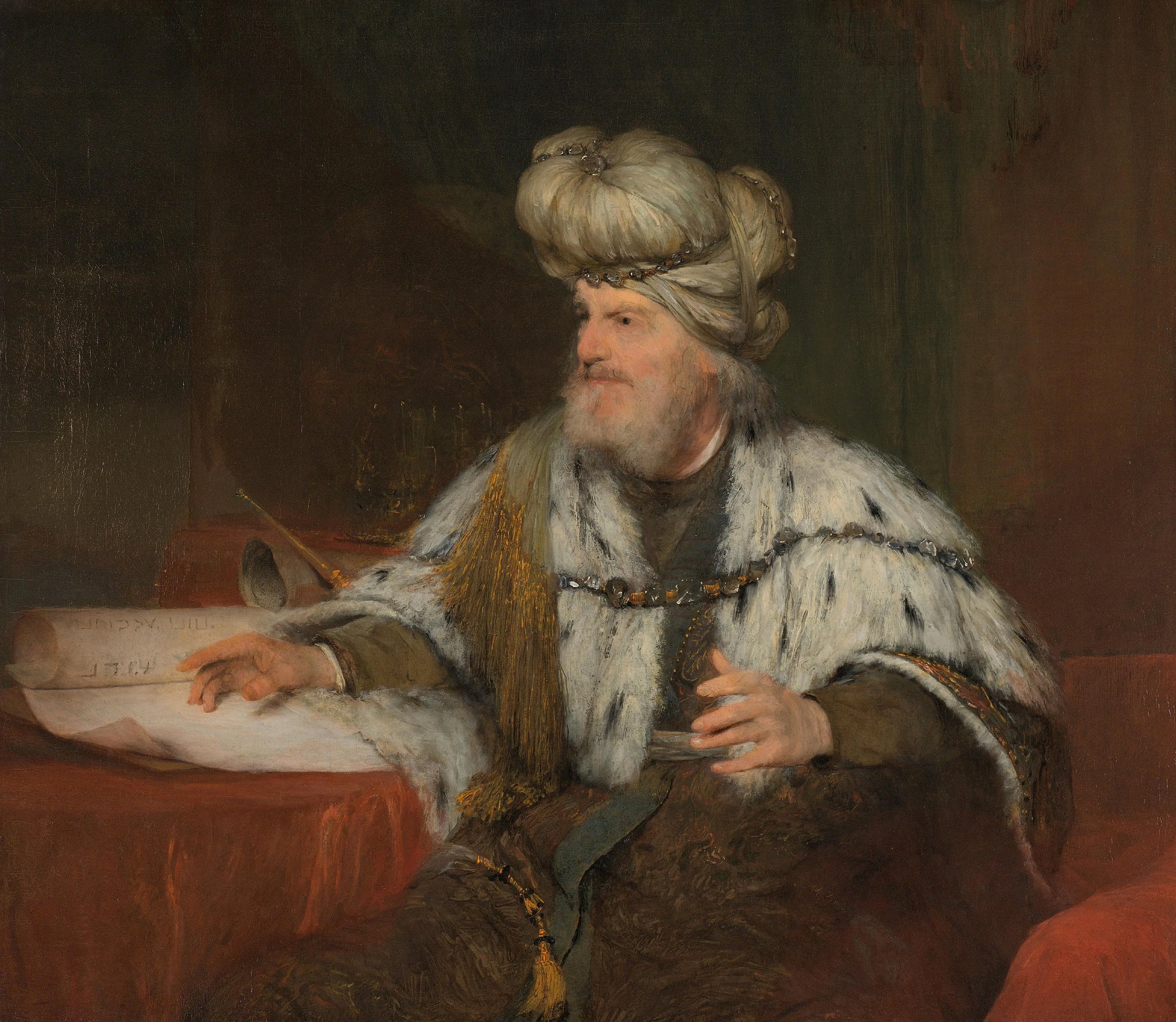 King David – Aert de Gelder Vintage Mythological Scene Art Print | Wall Art Poster