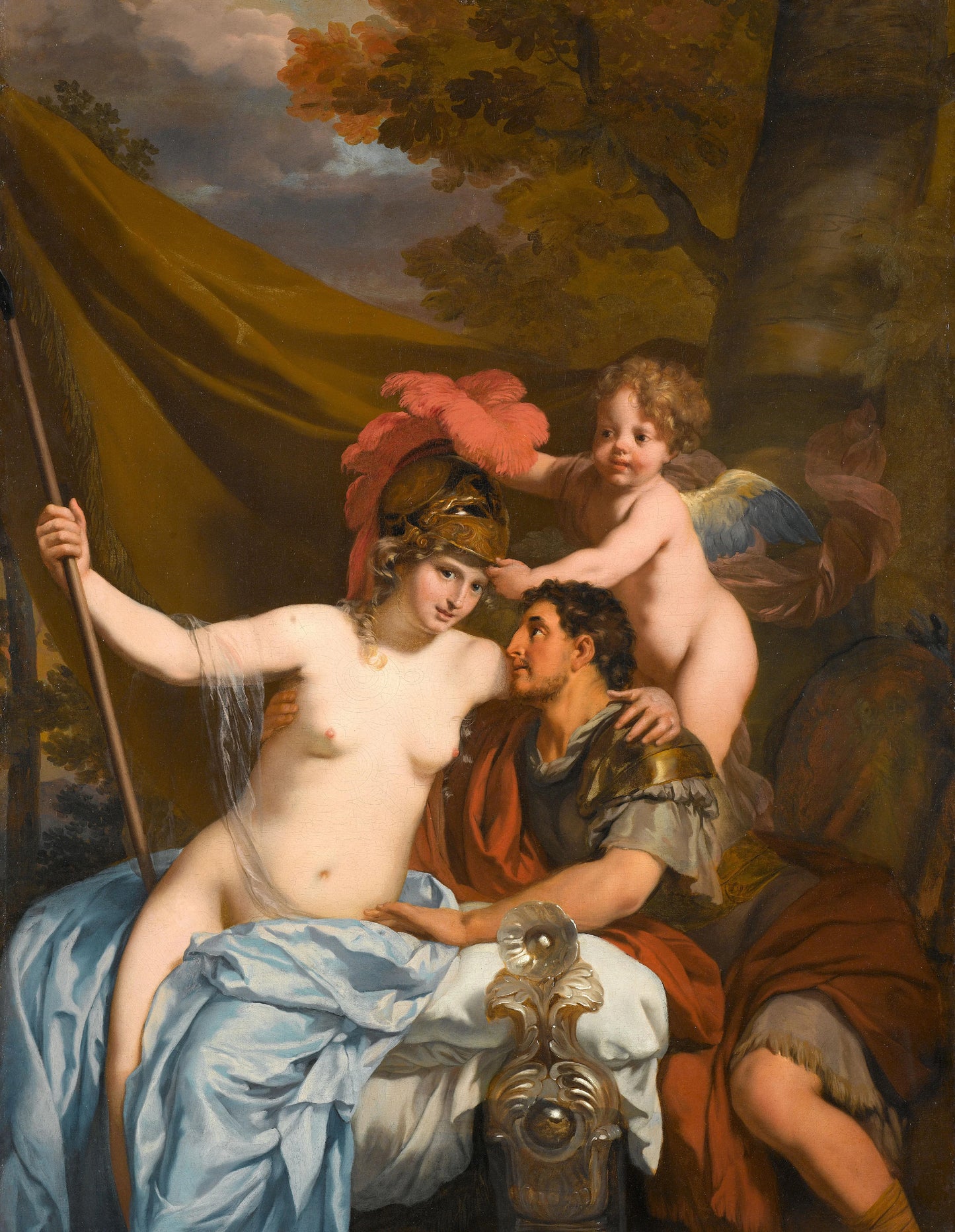 Odysseus and Calypso – Gerard de Lairesse Vintage Bird Study Art Print | Wall Art Poster