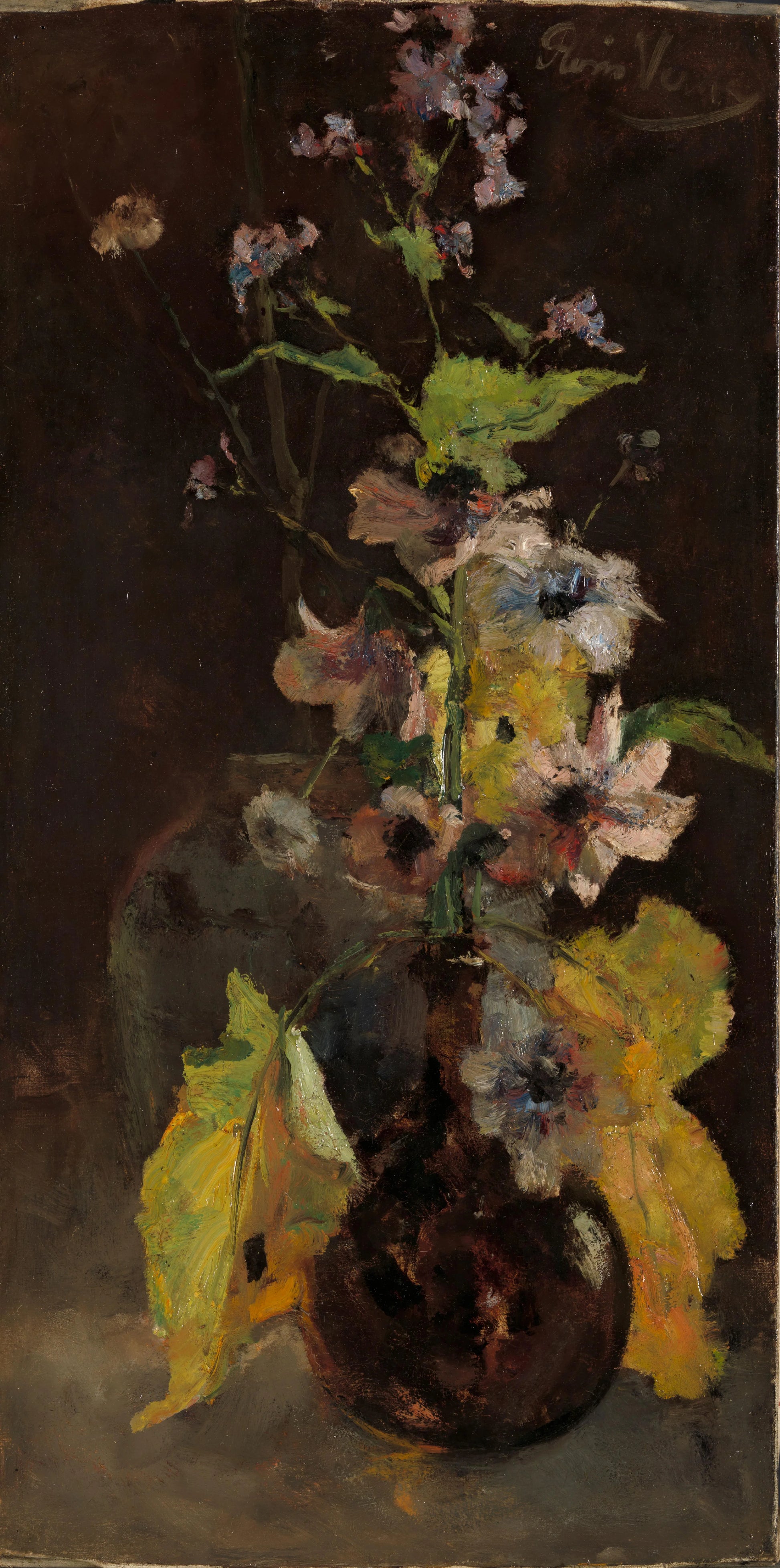 Anemones – Floris Verster Vintage Still Life Art Print | Wall Art Poster