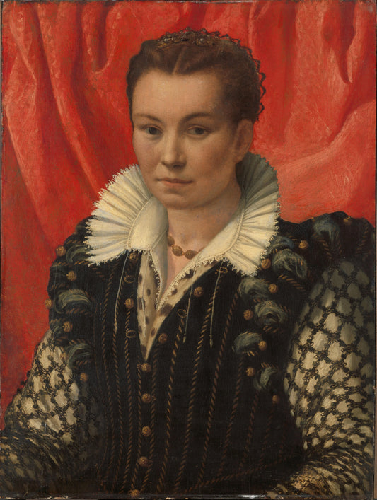 Portrait of a Woman – anonymous Vintage Portrait Art Print | Wall Art Poster