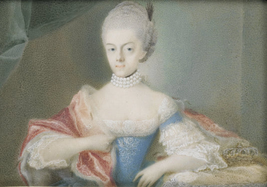 Frederika Sophia Wilhelmina (1751-1820), prinses van Pruisen, echtgenote van prins Willem V – anoniem Vintage Art Print | Wall Art Poster