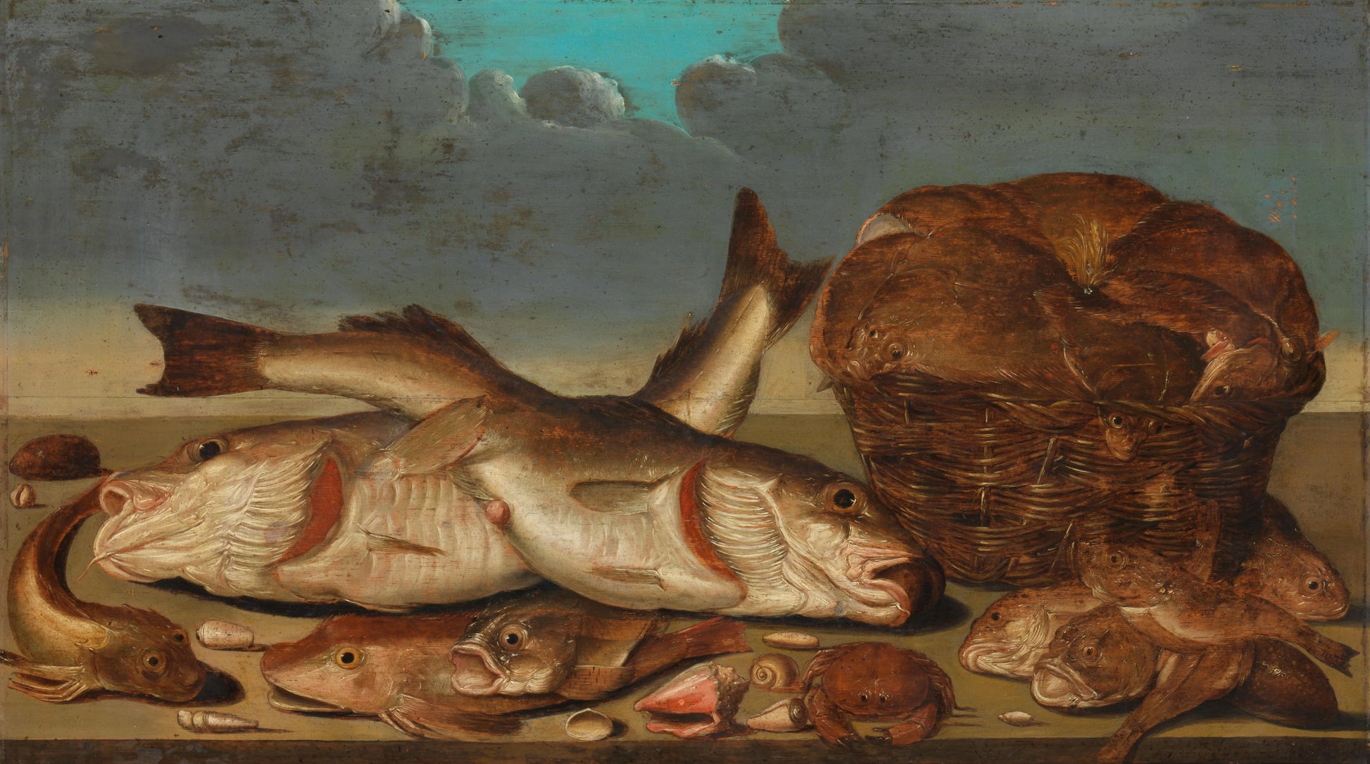 Still Life with Fish – Willem Ormea Vintage Still Life Art Print | Wall Art Poster