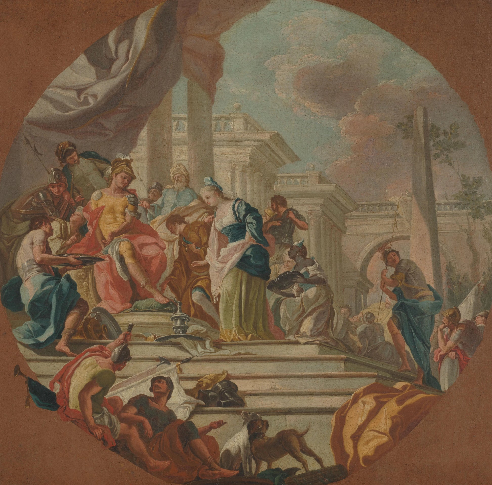 The Continence of Scipio – Giacinto Diana Vintage Art Print | Wall Art Poster
