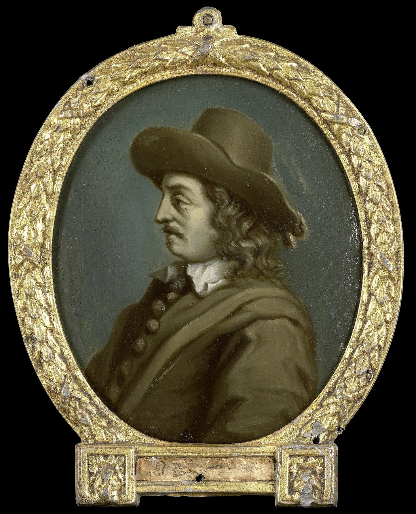 Portrait of Matthys van de Merwede, Lord of Clootwyck, Poet in Dordrecht (Mathias de Merwede de Clootwyck) – Arnoud van Halen Vintage Portrait Art Print | Wall Art Poster