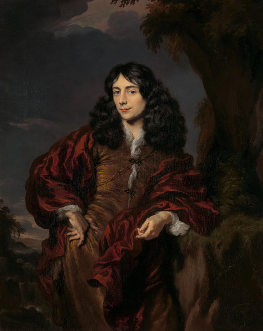 Portrait of a young man, possibly Simon van Alphen (1650-1730) – Nicolaes Maes Vintage Portrait Art Print | Wall Art Poster