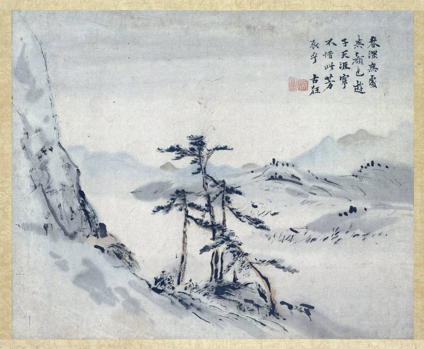 Schildering – Gao Qipei Vintage Art Print | Wall Art Poster