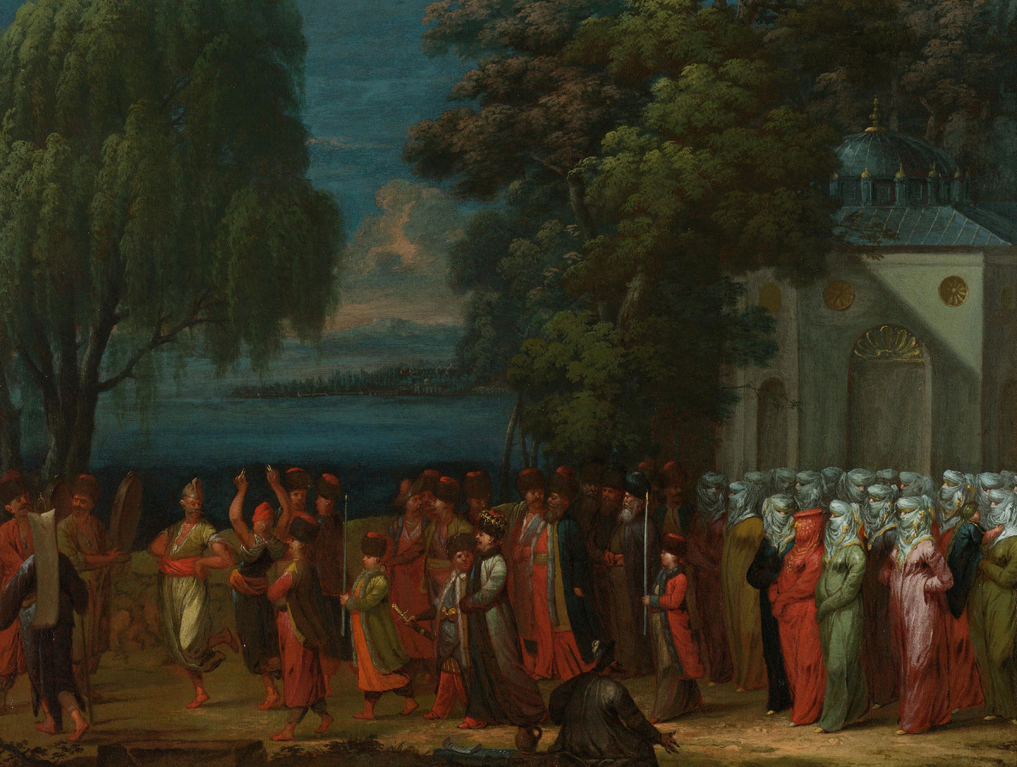 Armenian Wedding – Jean Baptiste Vanmour Vintage Art Print | Wall Art Poster