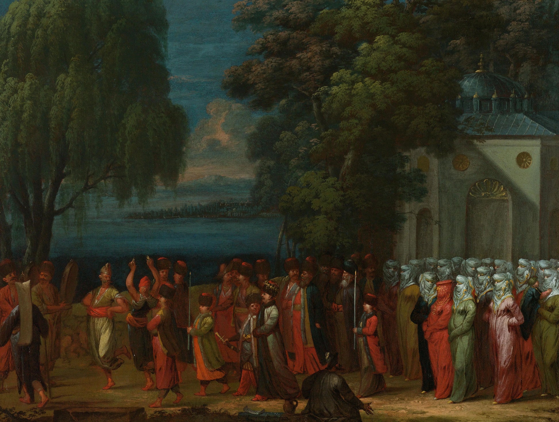 Armenian Wedding – Jean Baptiste Vanmour Vintage Art Print | Wall Art Poster