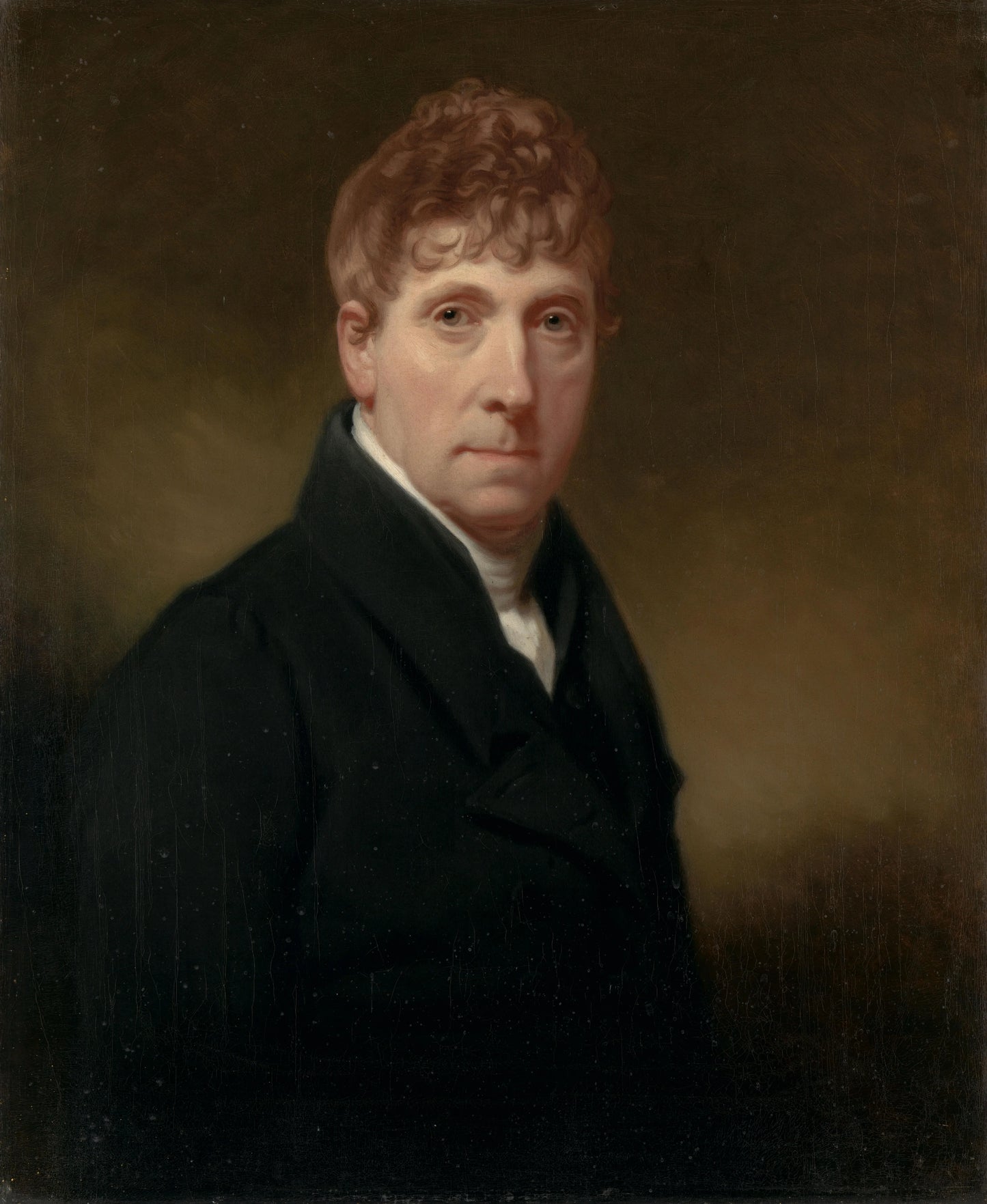 Self-portrait – Charles Howard Hodges Vintage Self-Portrait Art Print | Wall Art Poster