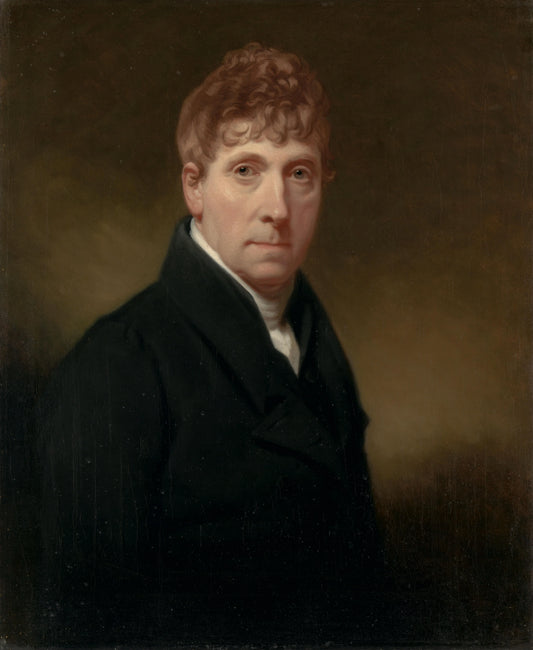 Self-portrait – Charles Howard Hodges Vintage Self-Portrait Art Print | Wall Art Poster