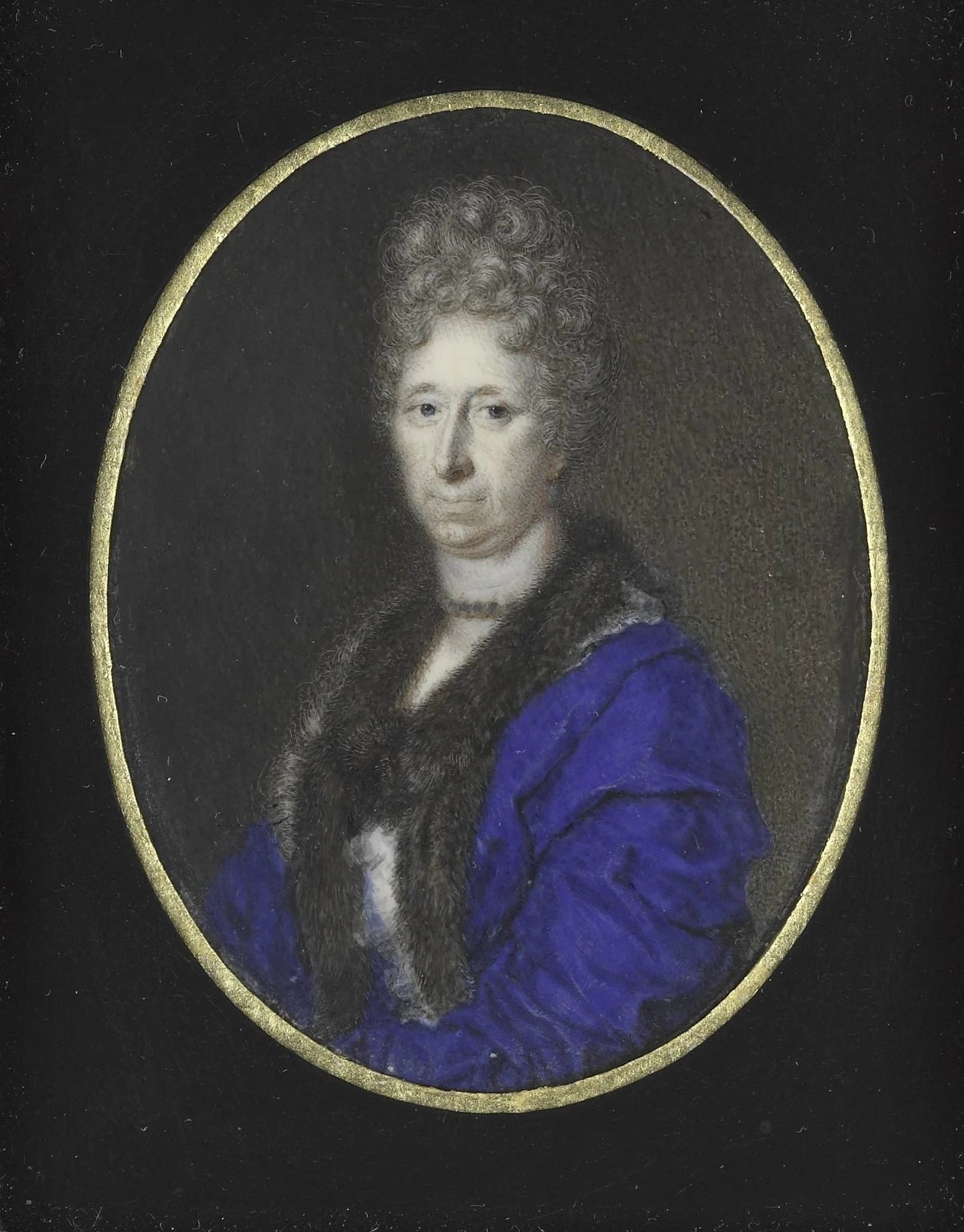Portret van een vrouw – toegeschreven aan Jacob Christof Le Blon Vintage Portrait Art Print | Wall Art Poster