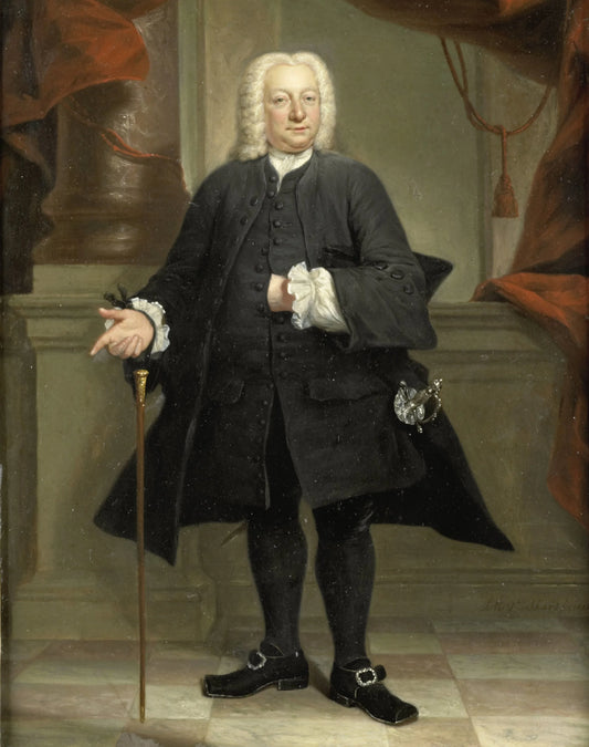 Portrait of a Man – Jan Maurits Quinkhard (signed by artist) Vintage Portrait Art Print | Wall Art Poster