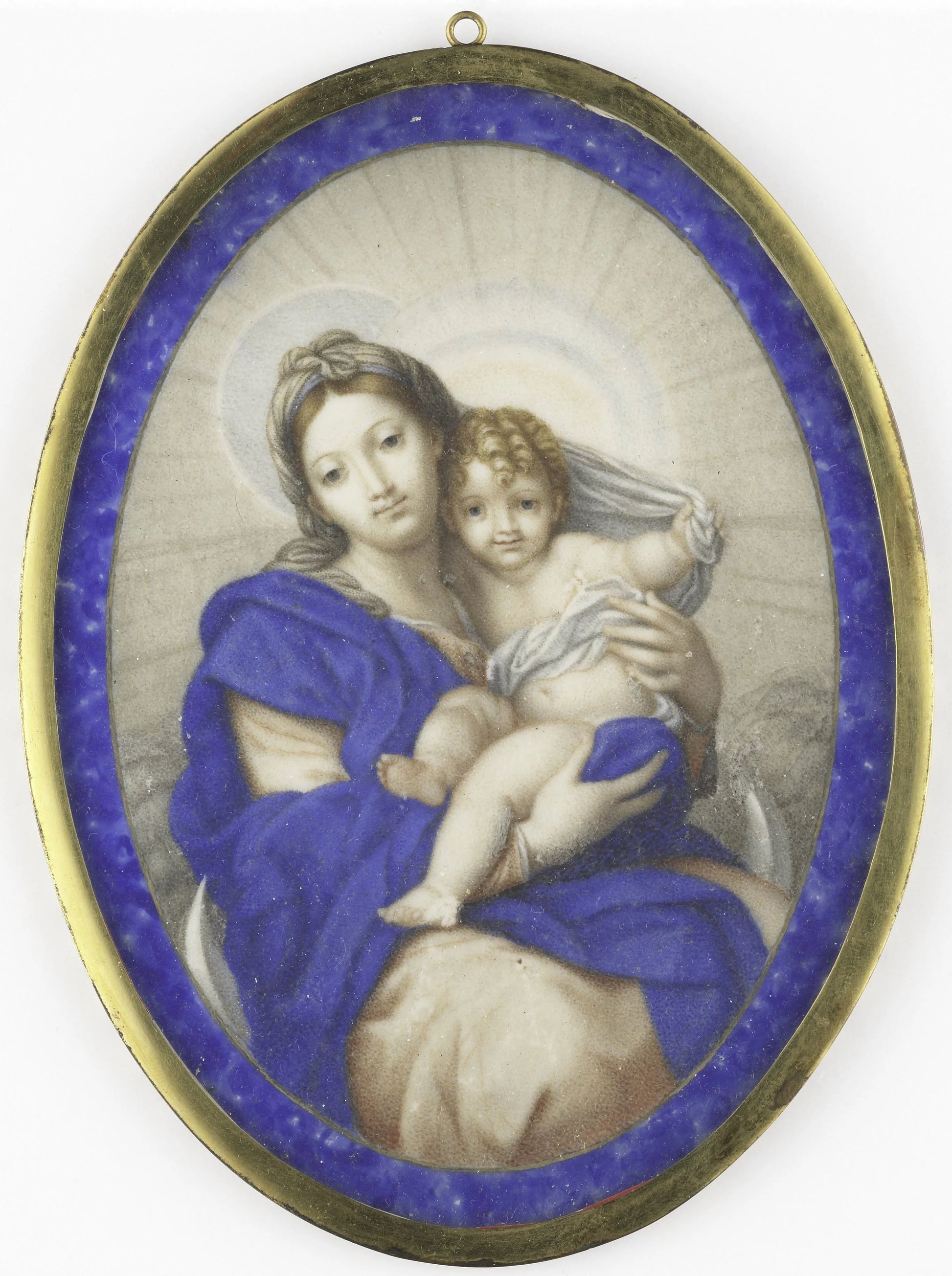 Madonna op de maansikkel – Felice Ramelli Vintage Art Print | Wall Art Poster