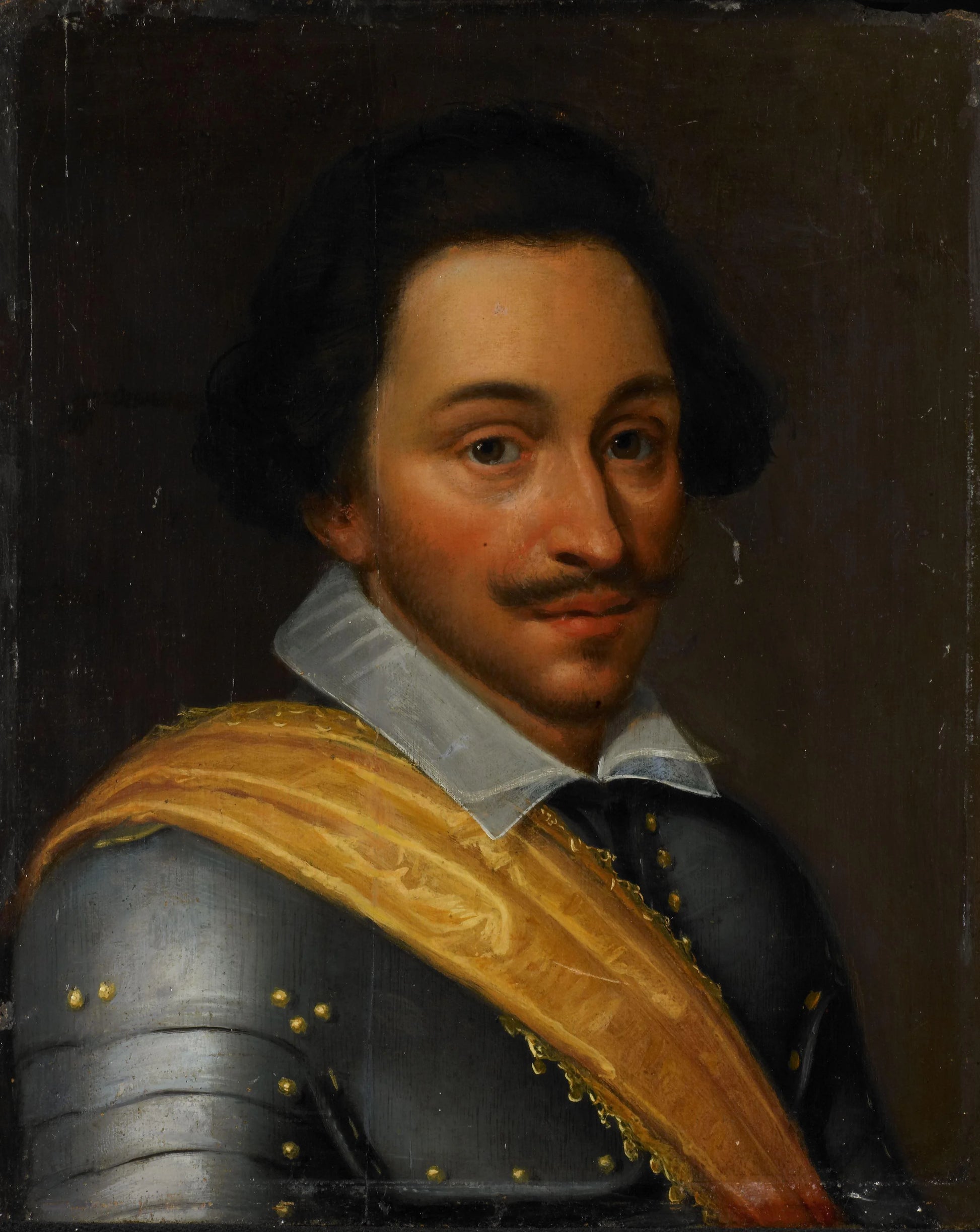 Portrait of Philips (1566-95), Count of Nassau – atelier van Jan Antonisz. van Ravesteyn Vintage Portrait Art Print | Wall Art Poster