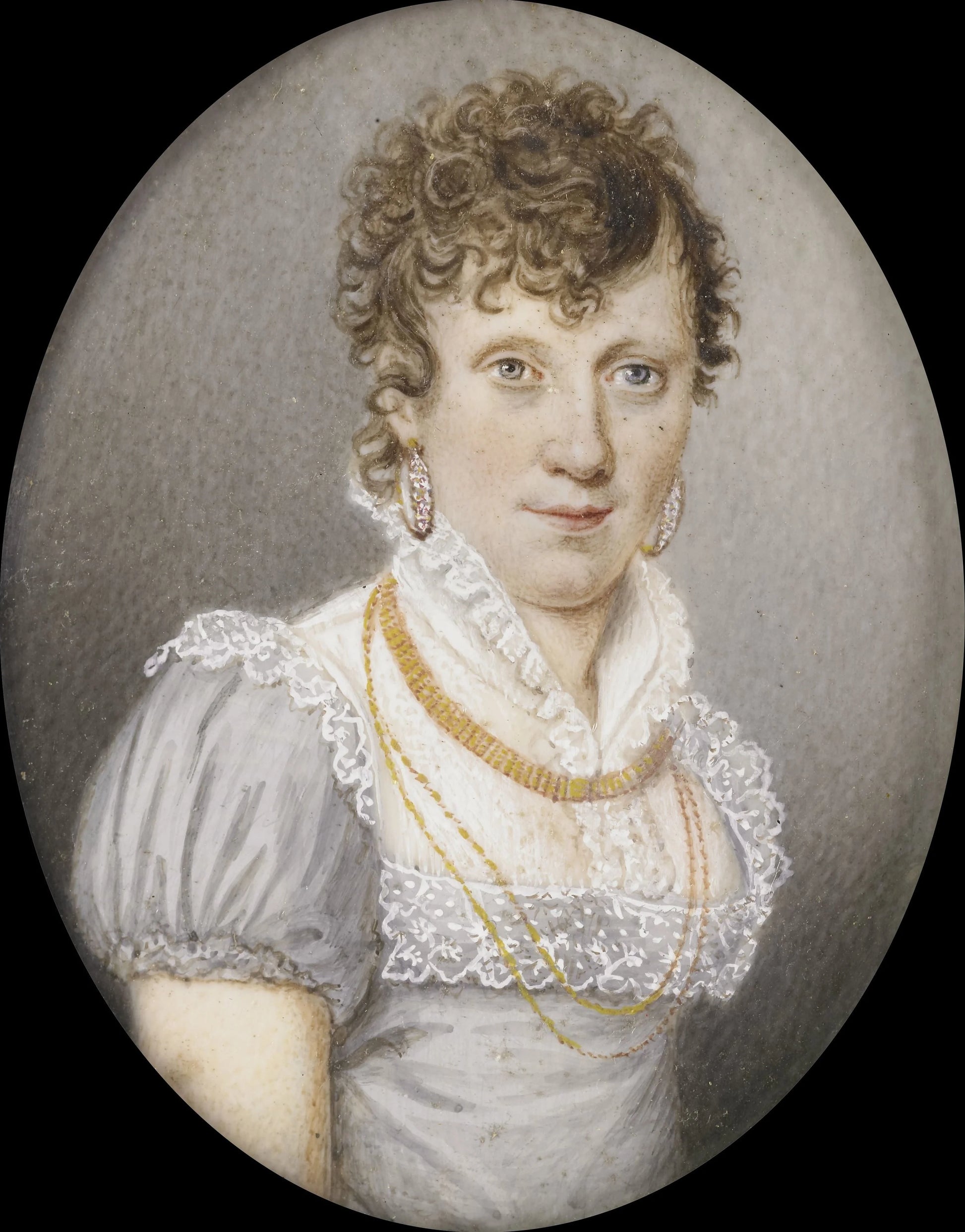 Maria Elisabeth Schreiber (1765-1822). Echtgenote van Georg Albrecht Diederichs – anoniem Vintage Art Print | Wall Art Poster