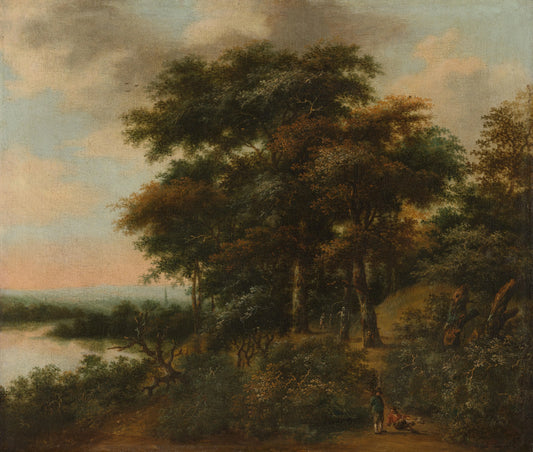 Wooded Landscape – Anthonie Waterloo Vintage Landscape Art Print | Wall Art Poster