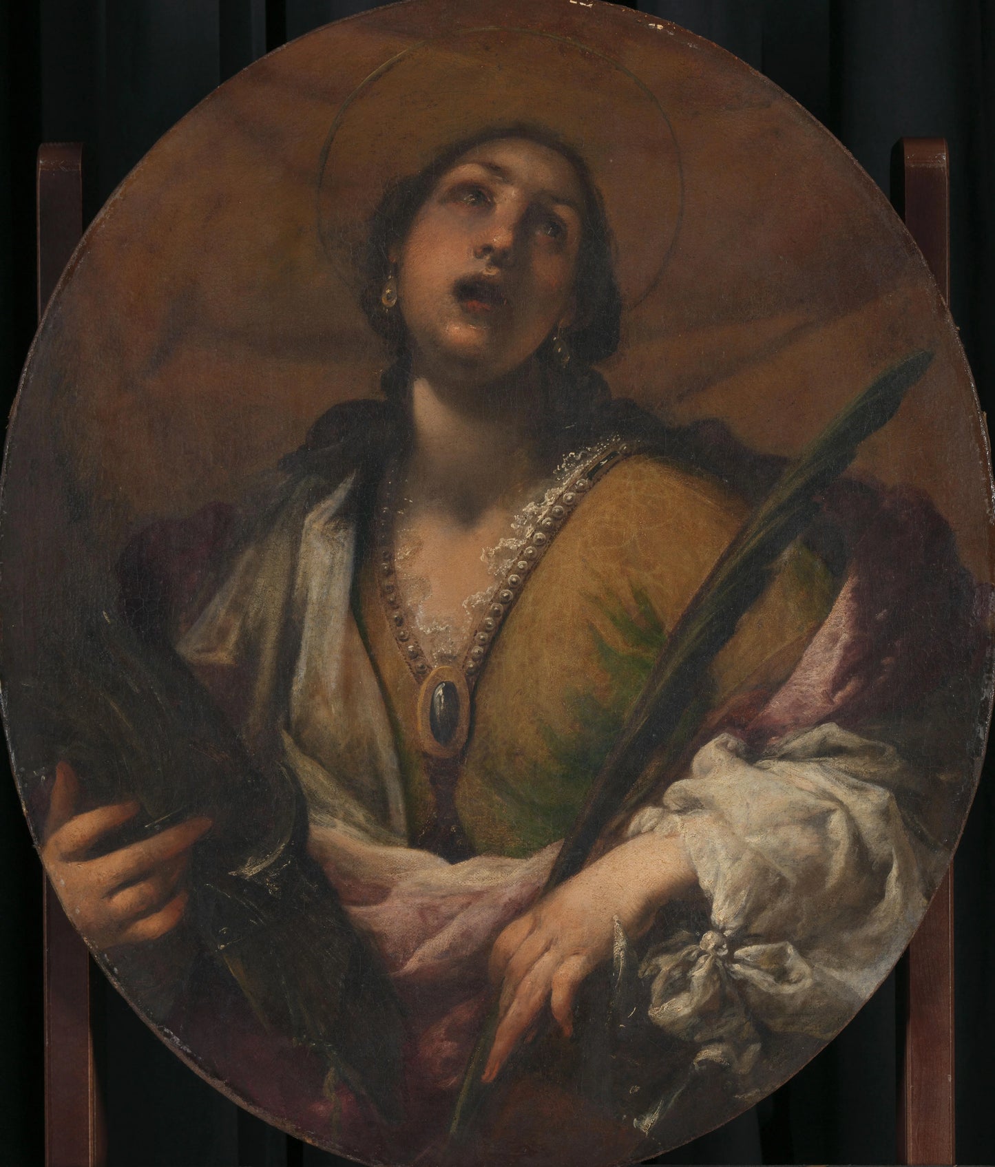 Saint Catherine – Francesco Montelatici Vintage Art Print | Wall Art Poster