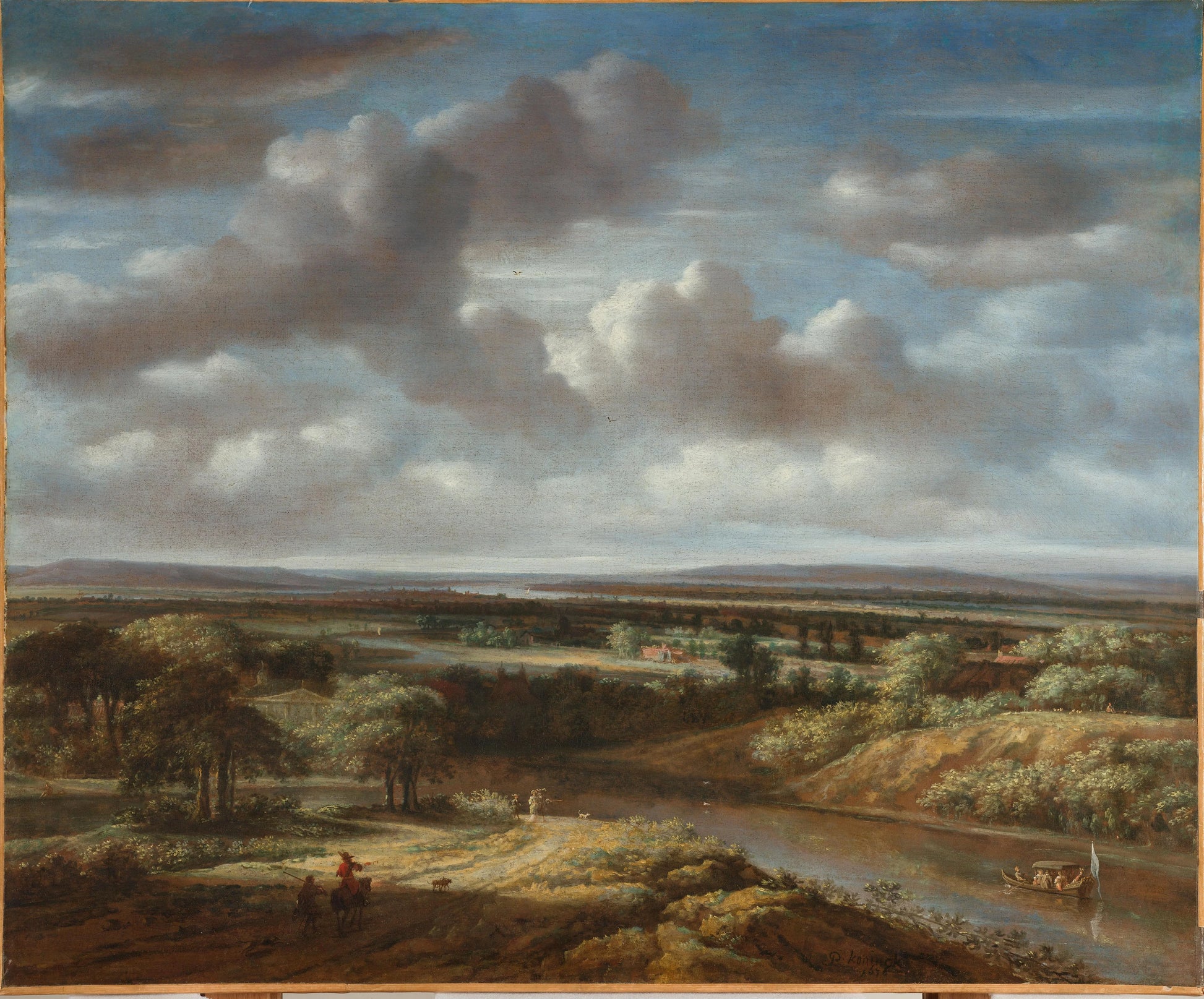 River Landscape – Philips Koninck Vintage Landscape Art Print | Wall Art Poster