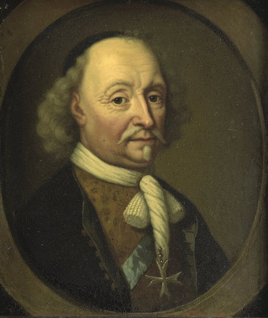 Portrait of Johan Maurits (1604-79), count of Nassau-Siegen and governor of Brazil – Michiel van Musscher Vintage Portrait Art Print | Wall Art Poster