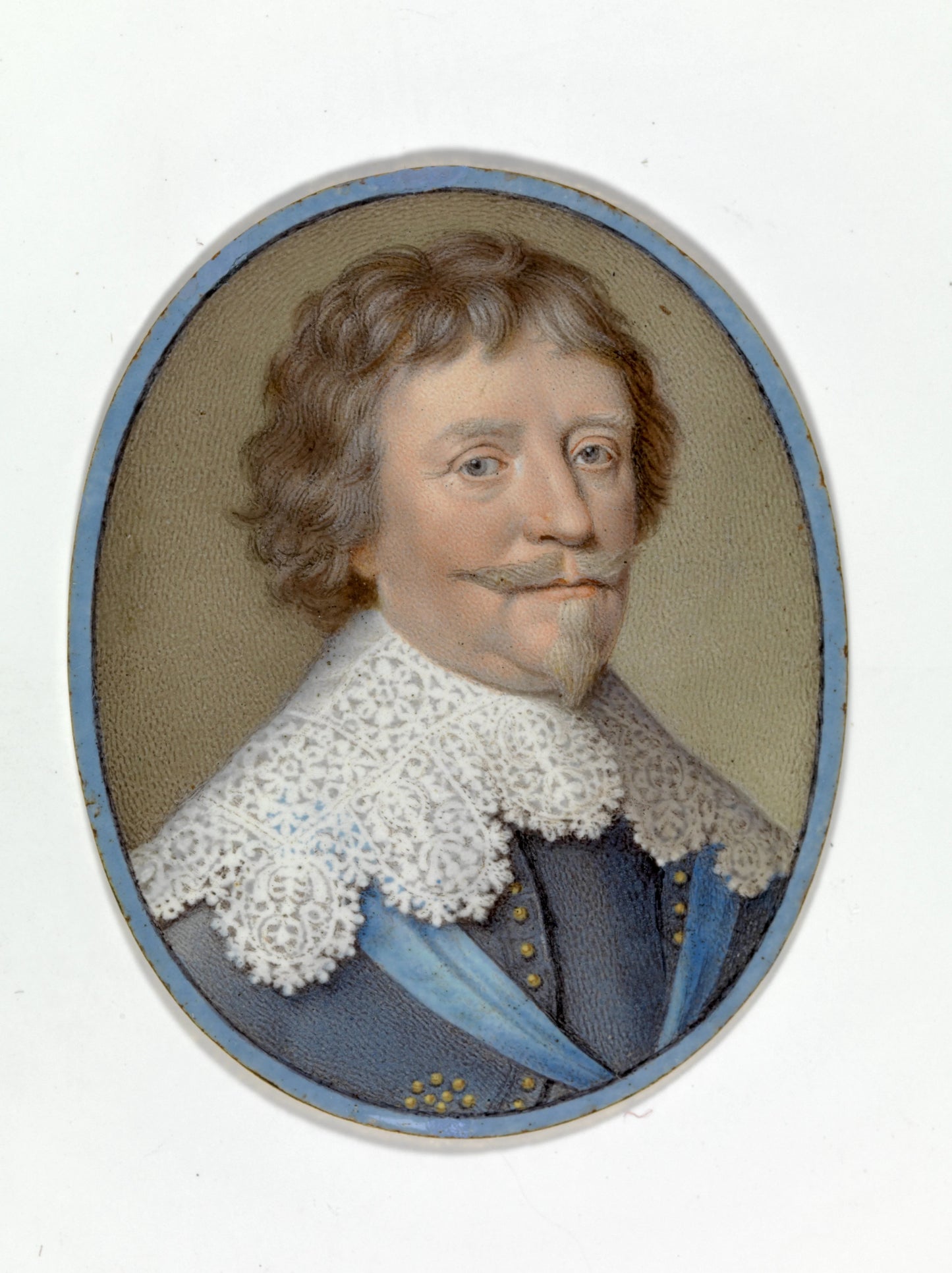 Frederick Henry (1584-1647), Prince of Orange – Henri Toutin Vintage Portrait Art Print | Wall Art Poster