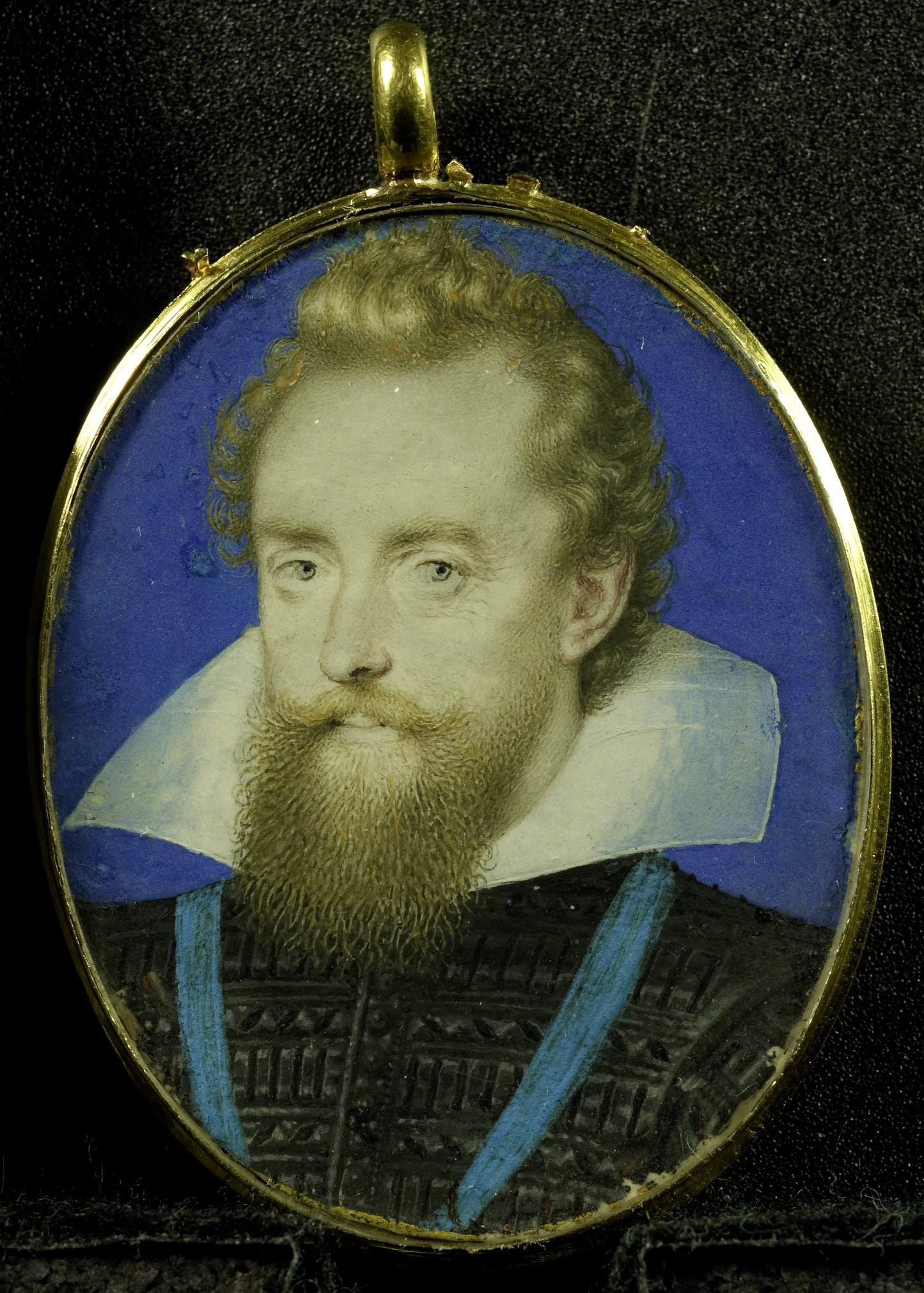 Ludovic Stuart (1574-1623/1624), eerste hertog van Richmond en tweede hertog van Lennox of Thomas Howard (1561-1628), graaf van Suffolk – Isaac Oliver Vintage Art Print | Wall Art Poster