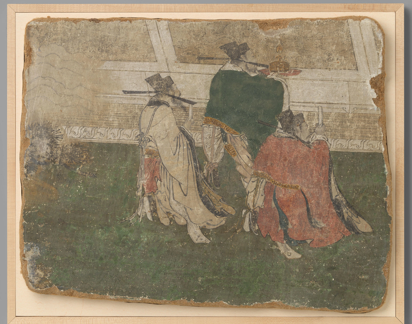 Fragment of a Mural – anoniem Vintage Art Print | Wall Art Poster