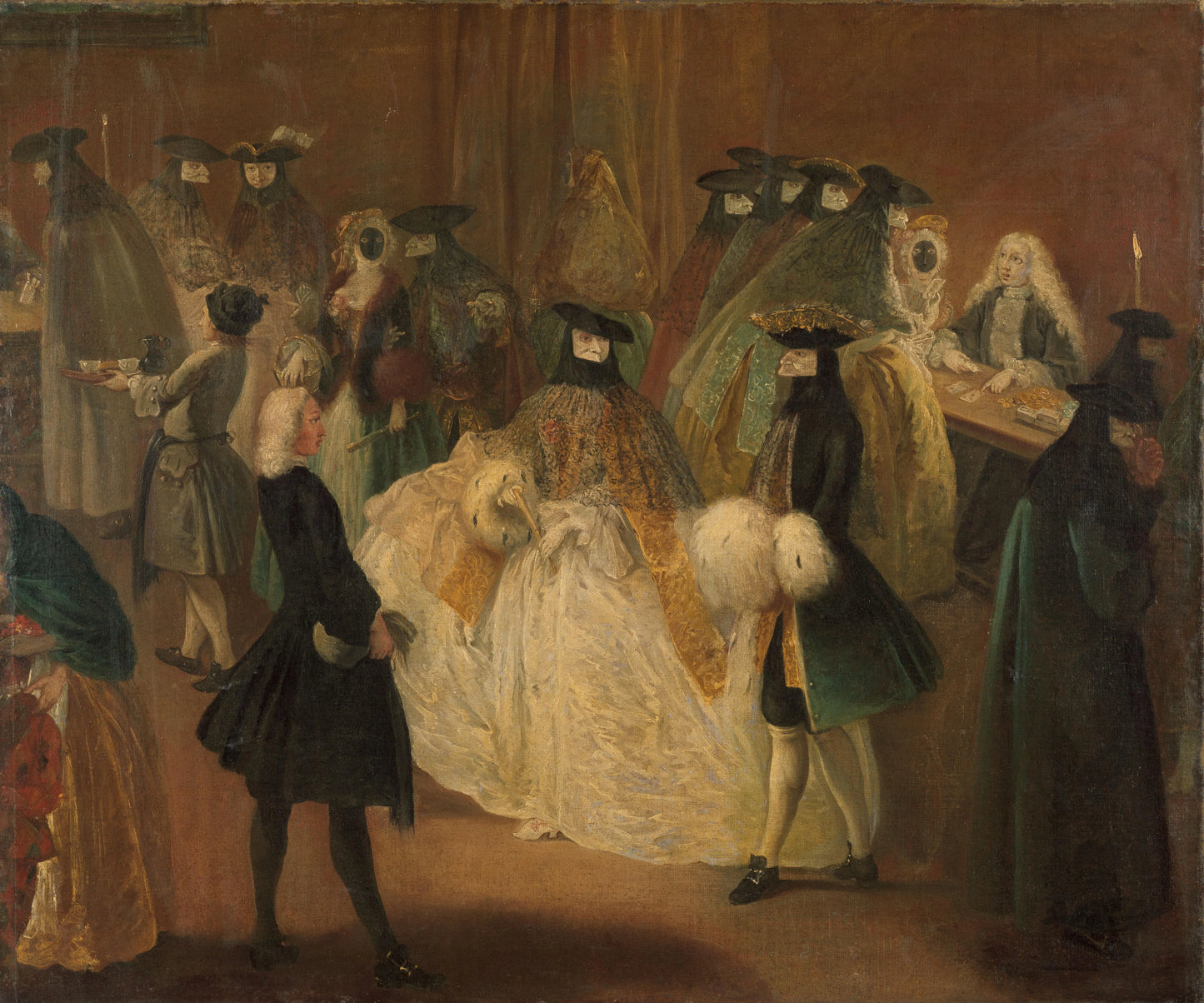 The Casino – follower of Pietro Longhi Vintage Art Print | Wall Art Poster