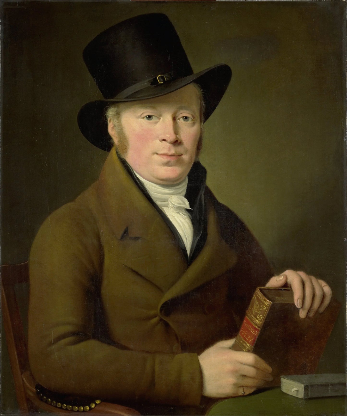 Barend Klijn Barendsz (1774-1829), Poet – Adriaan de Lelie Vintage Art Print | Wall Art Poster