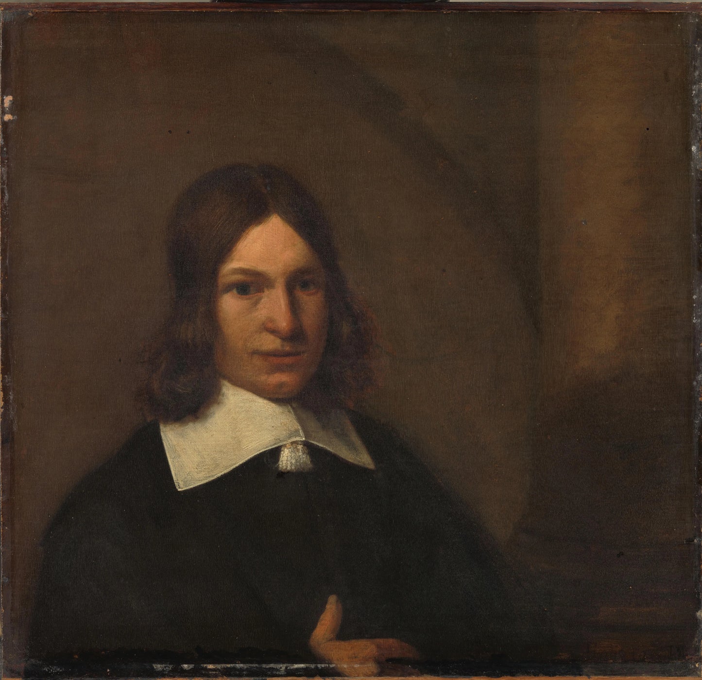 Self Portrait? – toegeschreven aan Pieter de Hooch Vintage Self-Portrait Art Print | Wall Art Poster