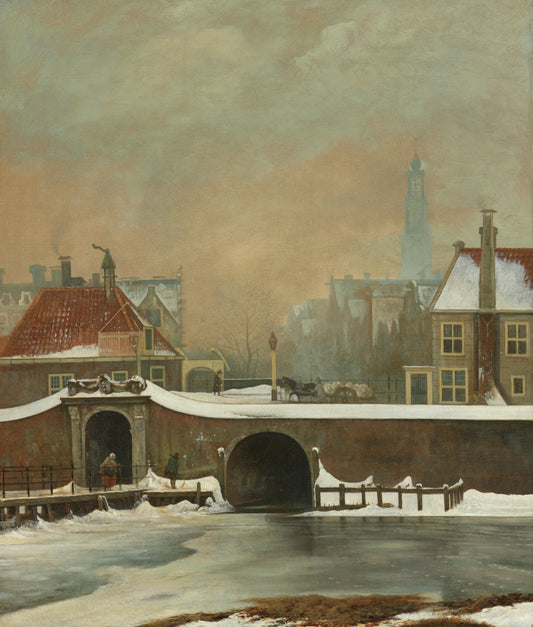 The Raampoortje in Amsterdam – Wouter Johannes van Troostwijk Vintage Cityscape Art Print | Wall Art Poster