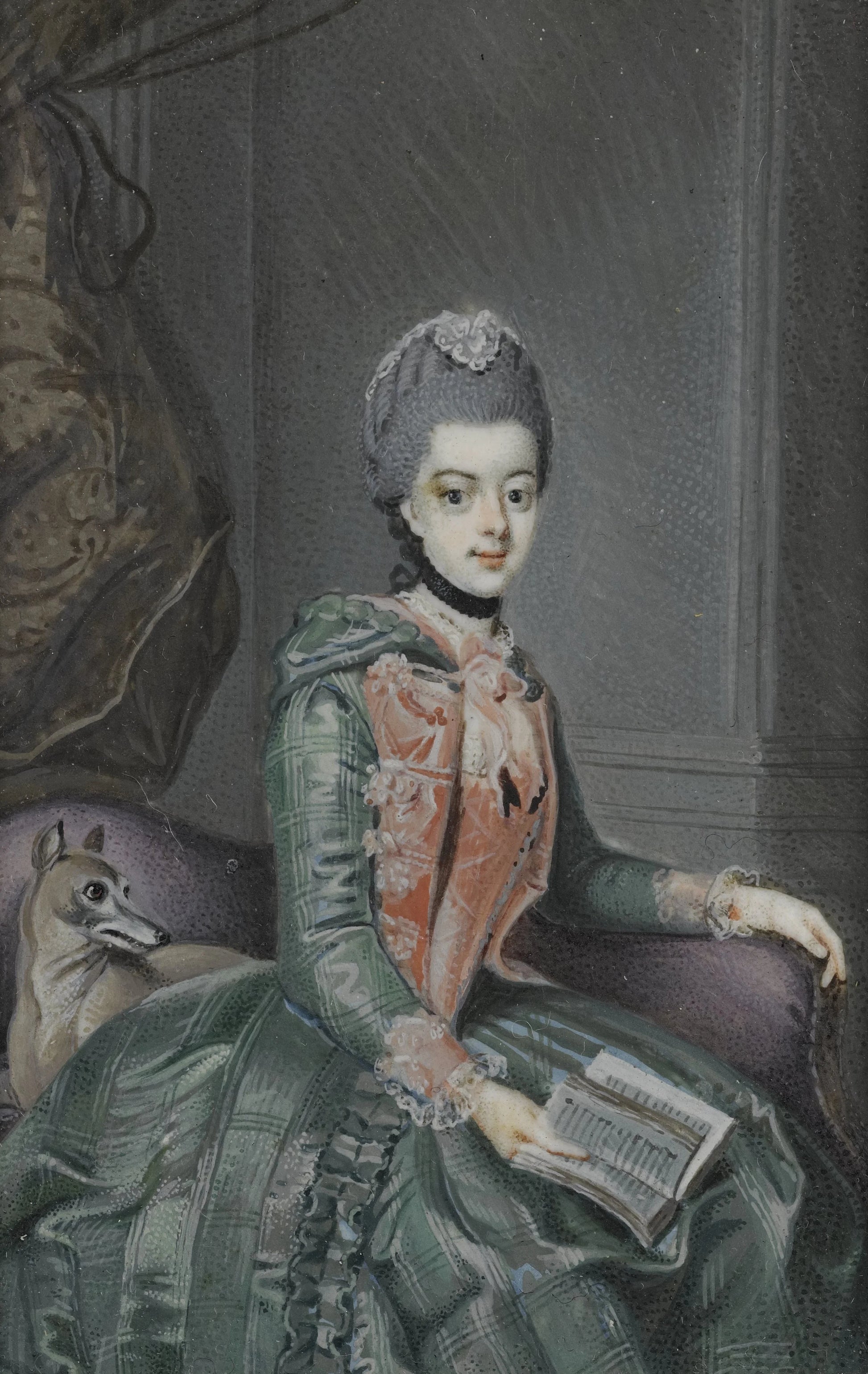 Frederika Sophia Wilhelmina (1751-1820), prinses van Pruisen. Echtgenote van prins Willem V – anoniem Vintage Art Print | Wall Art Poster