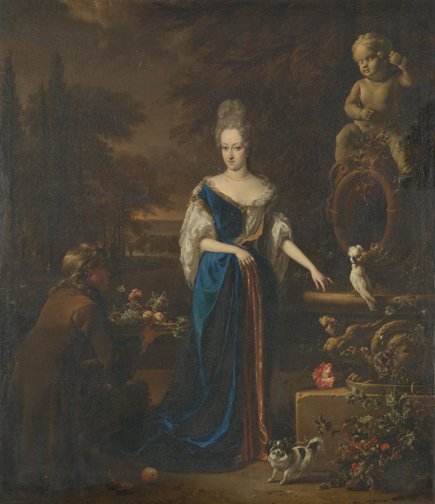 Portrait of Maria Cornelisz, Wife of Silvester van Tongeren – Jan Weenix Vintage Portrait Art Print | Wall Art Poster