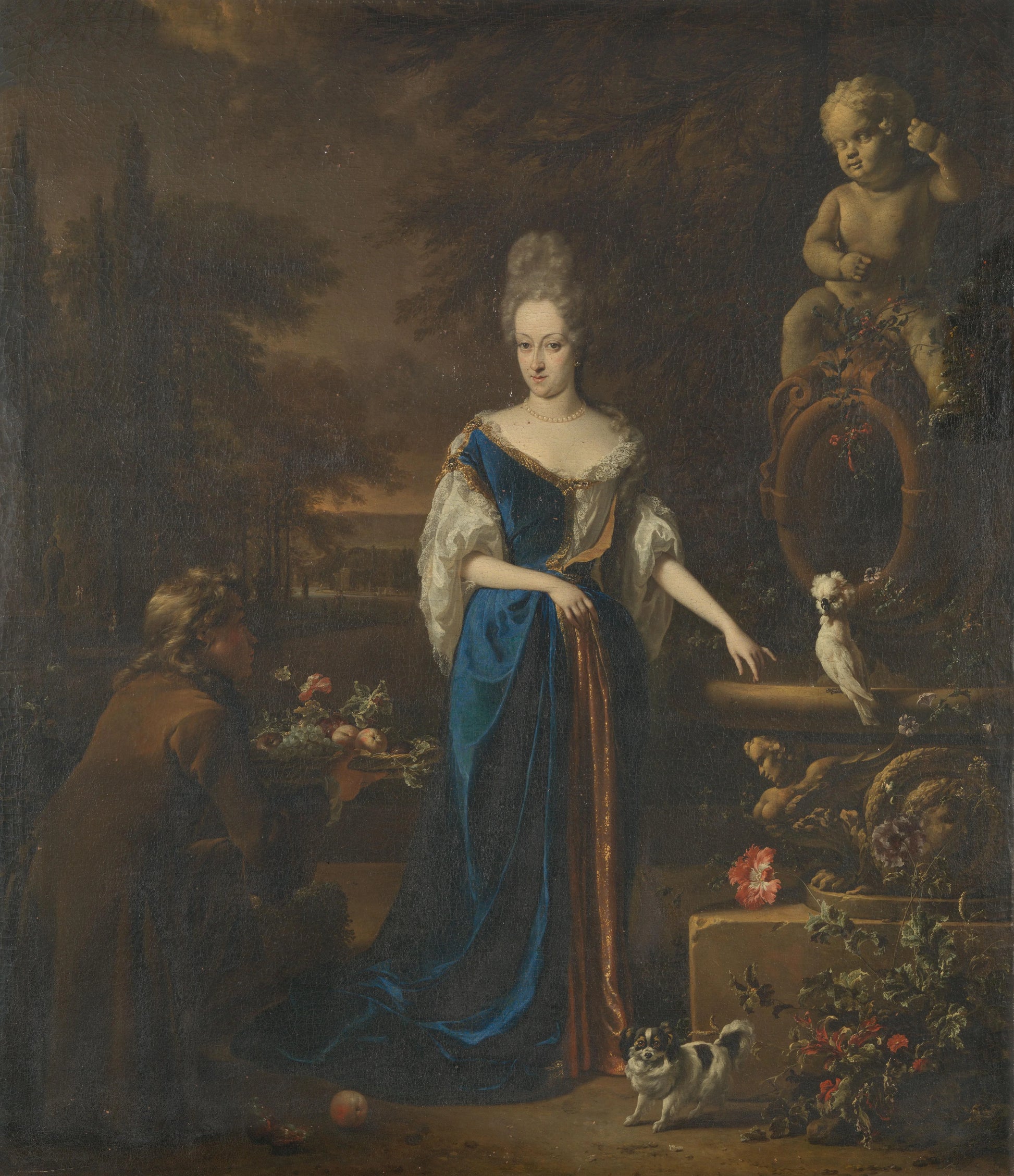 Portrait of Maria Cornelisz, Wife of Silvester van Tongeren – Jan Weenix Vintage Portrait Art Print | Wall Art Poster