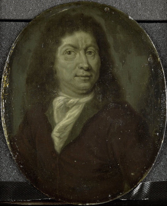 Portrait of Andries Pels, Dramatic Poet in Amsterdam – Arnoud van Halen Vintage Portrait Art Print | Wall Art Poster