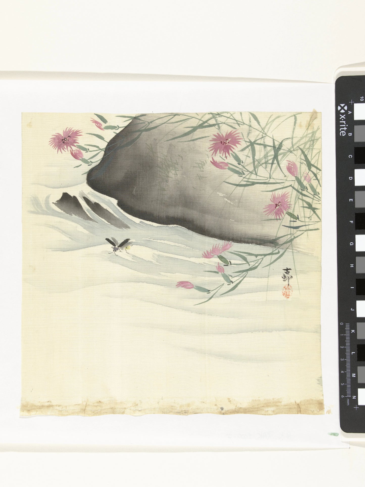 Bloemen aan waterkant – Ohara Koson Vintage Art Print | Wall Art Poster