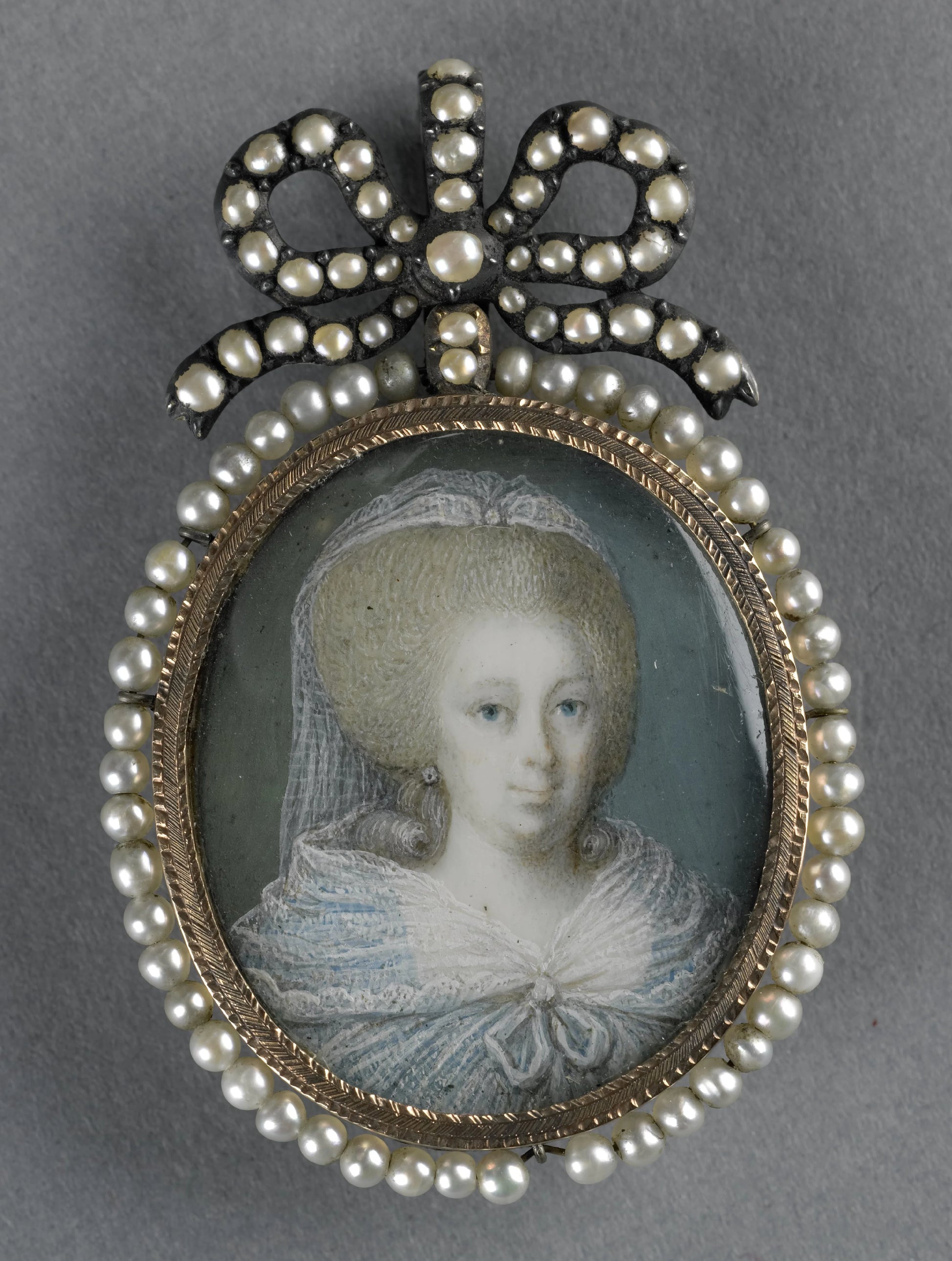 Wilhelmina Carolina (1743-87), prinses van Oranje-Nassau. Dochter van prins Willem IV – anoniem Vintage Art Print | Wall Art Poster